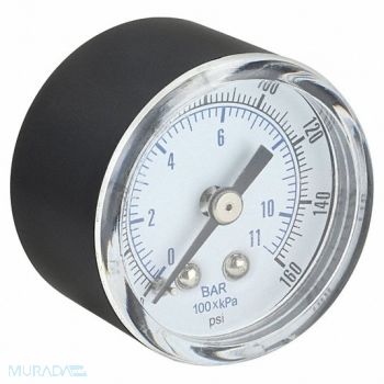 PIC GAUGES Pressure Gauge Nominal 1-1/2 Dial, 54XP27