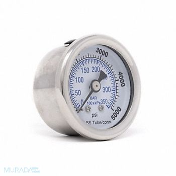 PIC GAUGES Pressure Gauge Nominal 1-1/2 Dial, 54XP96