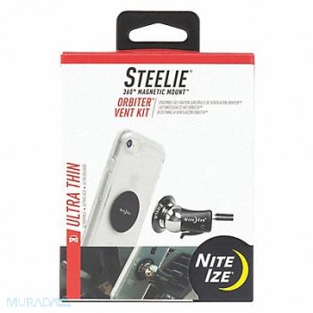 NITE IZE Cell Phone Car Mount Kit Black/Silver, 54XU13