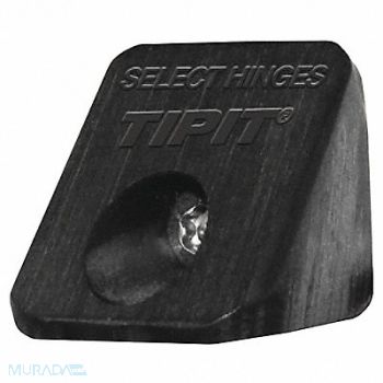 SELECT HINGE Hinge Screw-On Square 1 H 1 W Black, 54XU77