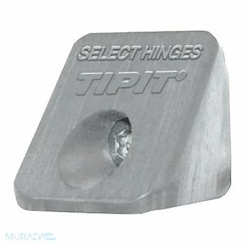 SELECT HINGE Hinge Screw-On Square 1 H 1 W Gray, 54XU78