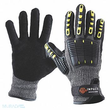 IMPACTO Impact Resistant Gloves TPR Back 2XL PR, 54XU88