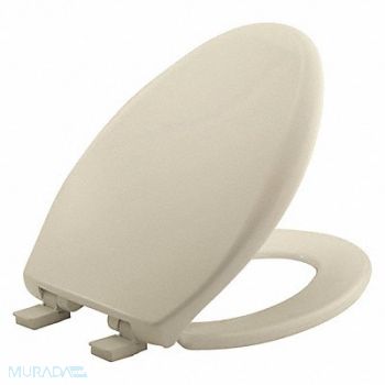 BEMIS Toilet Seat Elongated Bowl Bone 14 W, 54YE36