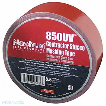 NASHUA Duct Tape Red 1 7/8 in x 60 yd 8.5 mil, 54YF90