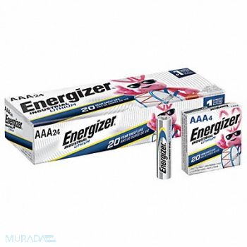 ENERGIZER Battery High Performance AAA PK24, 54YK94