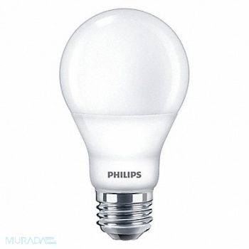 PHILIPS LED Bulb A19 2200 to 2700K 800 lm 8.8W, 54YP52