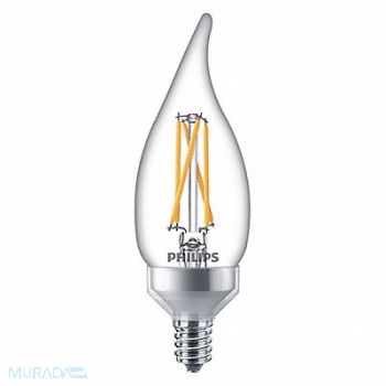 PHILIPS LED Bulb BA11 2200 to 2700K 300 lm 3.3W, 54YP71