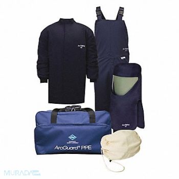 NATIONAL SAFETY APPAREL K2373 Arc Flash Protection Clothing Kit XL, 54YR38