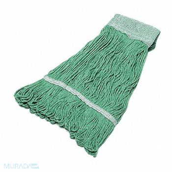 ABILITY ONE Mop Head Green Acrylic/Nylon/Rayon/PET, 54ZF04