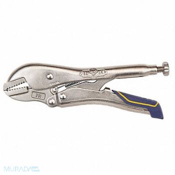 IRWIN VISE-GRIP Locking Plier 7 L Steel 1-3/16 L Jaw, 54ZF94