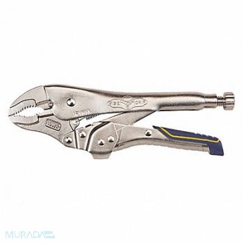 IRWIN VISE-GRIP Locking Plier 10 L Steel 1-15/64 L Jaw, 54ZF95