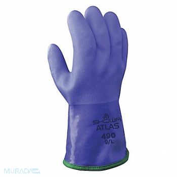 SHOWA K2136 Chemical Resistant Gloves 12 L XL PR, 54ZH42