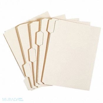 ABILITY ONE File Folder Legal 1/5 Tab Cut PK100, 54ZH94