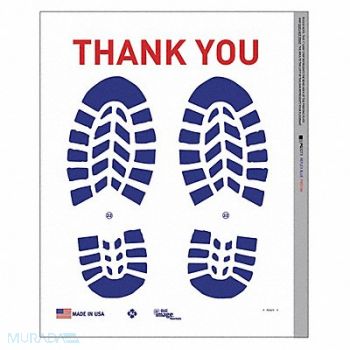 SLIP-N-GRIP Floor Mat Paper White PK500, 54ZT50