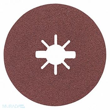 BOSCH Fiber Disc 4 1/2 in Dia 7/8in Arbor PK25, 54ZT91