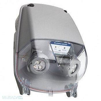 LITHONIA LIGHTING Emrg Lght Plst Lth Irn Phsp 6.6W LED, 54ZU69