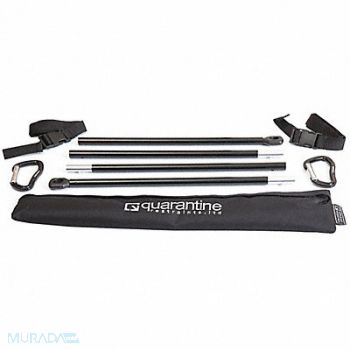 QUARANTINE RESTRAINTS Interior Bar Accessory Kit Black Al 19, 54ZV54