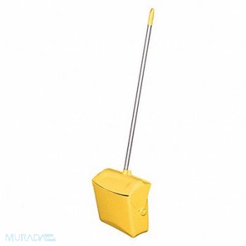 REMCO Long Handled Dust Pan Yellow, 54ZX39