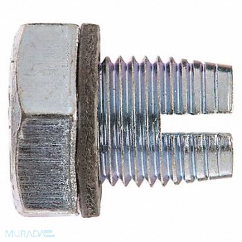 SUR R Single Oil Drain Plug 1/4 Dia 3 W PK5, 55AA37