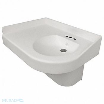 BESTCARE Best Sink DShape 14-1/2inx12-1/2inx4in, 55AF84