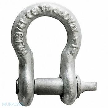 GRAINGER APPROVED Anchor Shackle Screw Pin 1/4 Body Size, 55AY16