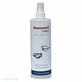 HONEYWELL UVEX Lens Cleaning Solution 16 oz w/Pump, 55CR73