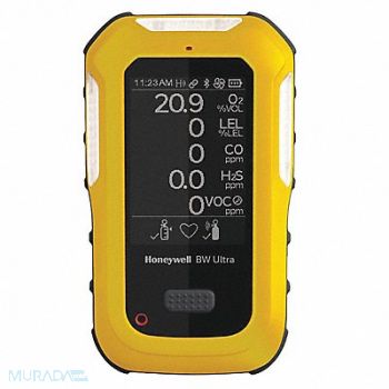 BW TECHNOLOGIES Multi-Gas Detector O2/LEL/H2S/CO/VOC, 55CR74