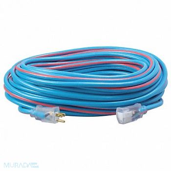 SOUTHWIRE Extension Cord 12 AWG 125VAC 100 ft L, 55CW41