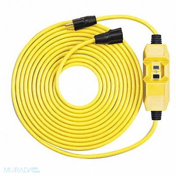 SOUTHWIRE Line Cord GFCI 25 ft Cord L Yellow, 55CW91