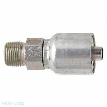 PARKER Crimp Fitting 1/2 I.D. 1/2 M NPTF, 55CY53