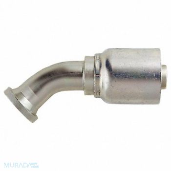 PARKER Crimp Fitting 45 Deg 1-1/4 ID MFlange, 55DA13