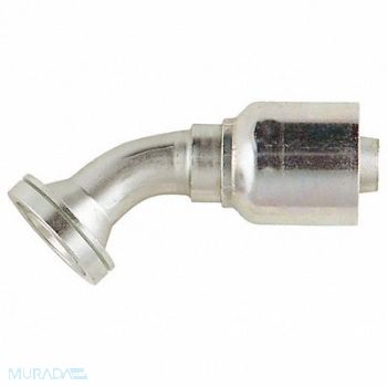 PARKER Crimp Fitting 45 Deg 1-1/4 ID MFlange, 55DA40