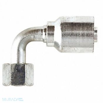 PARKER Crimp Fitting 90 Deg 1/2 I.D. F ORS, 55DD54