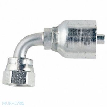 PARKER Crimp Fitting 90 Deg 1/2 I.D. F ORS, 55DD68