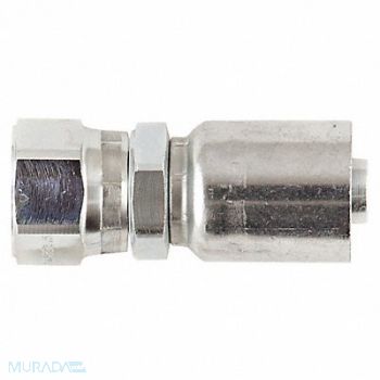 PARKER Crimp Fitting 1 I.D. M33-1.5 F Metric, 55DE14
