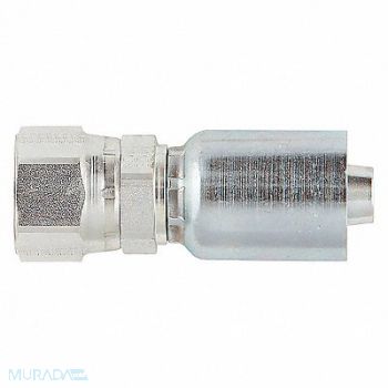 PARKER Crimp Fitting 1 I.D. M33-1.5 F Metric, 55DE17