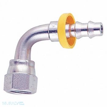 PARKER Hydraulic Hose Fitting Steel 5/8 -18 JIC, 55DF03