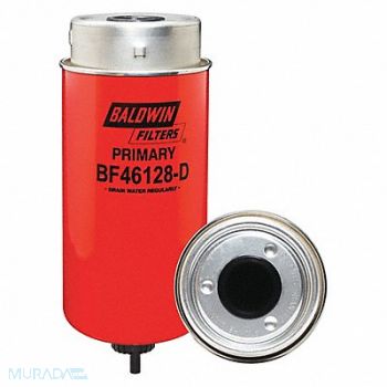 BALDWIN FILTERS Fuel Filter 4-3/8 O.D. Spin-On Design, 55ED02