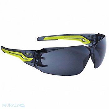 BOLLE SAFETY Safety Glasses Anti-Fog Coating Smoke PR, 55ED88