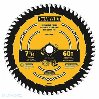 DEWALT Circular Saw Blade Blade Dia 7-1/4 PK10, 55EF29