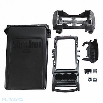 RUBBERMAID COMMERCIAL PRODUCTS Rim Caddy Kit Black 34-5/16 L, 55EP18