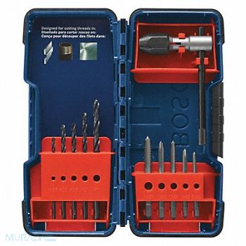 BOSCH Drill/Tap Set 11pc, 55EP54