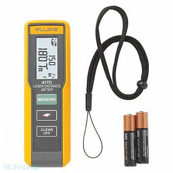 FLUKE Laser Distance Meter LCD Display, 55EP60