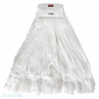 RUBBERMAID COMMERCIAL PRODUCTS Wet Mop White Non-Woven, 55EP94