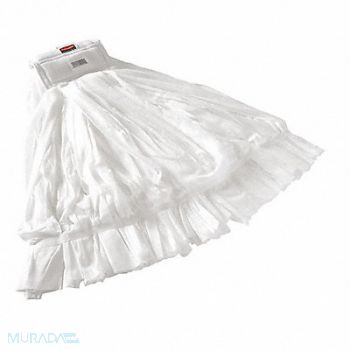RUBBERMAID COMMERCIAL PRODUCTS Wet Mop White Non-Woven, 55EP95