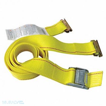 GRAINGER APPROVED Tie Down Strap Cam Buckle 12 ft L PK7, 55ET74