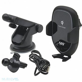 MOBILESPEC Wireless Charging Mount Black, 55FA22