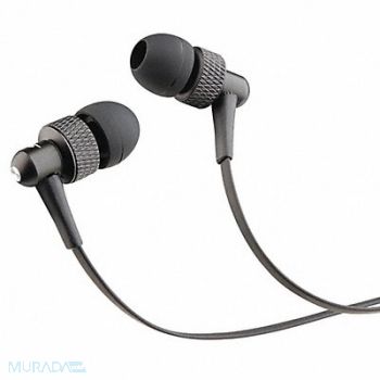 MOBILESPEC Wired Earbuds Corded Plastic Black, 55FA70