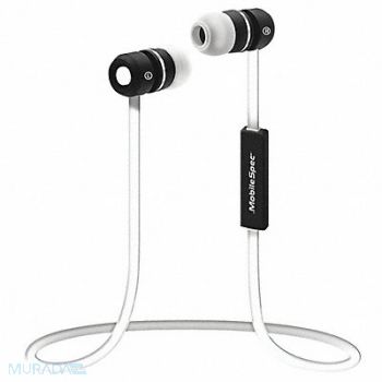 MOBILESPEC Wireless Earbuds Bluetooth Black/White, 55FA75