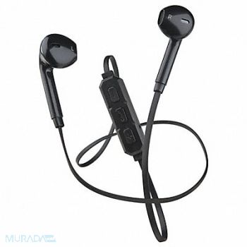 MOBILESPEC Wireless Earbuds Plastic 110VAC Black, 55FC53